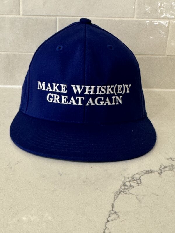 Blue Make Whiskey Great Again Hat