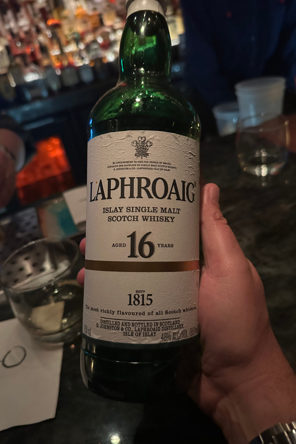 Laphroaig 16 Year Aged Whisky Tasting