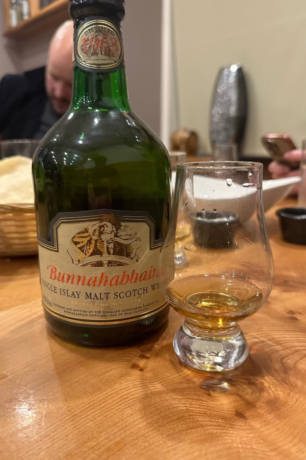 Bunnahabhain 1963 tasting notes