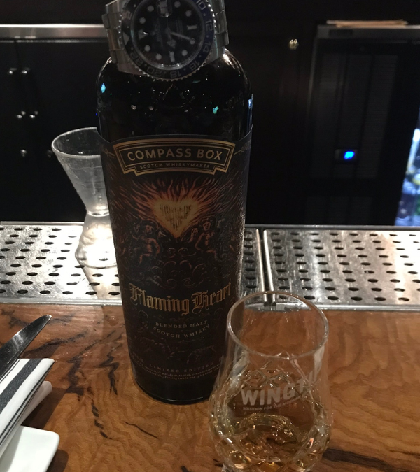 A Dance with Smoke and Spice: The Compass Box Flaming Heart