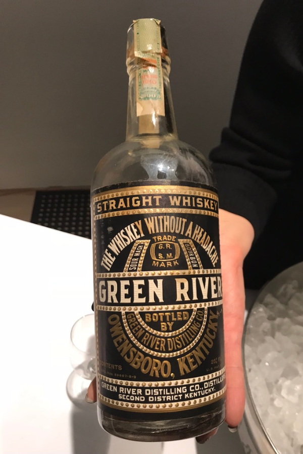 Green River whiskey from the 1900s