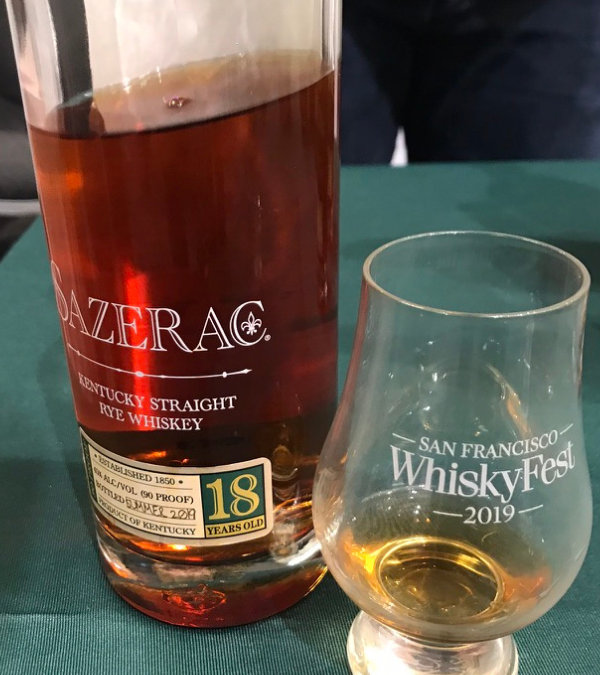 Review of Sazerac 18 Year Old 2019 Summer Collection