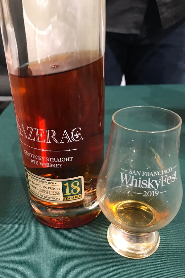 Review of Sazerac 18 Year Old 2019 Summer Collection